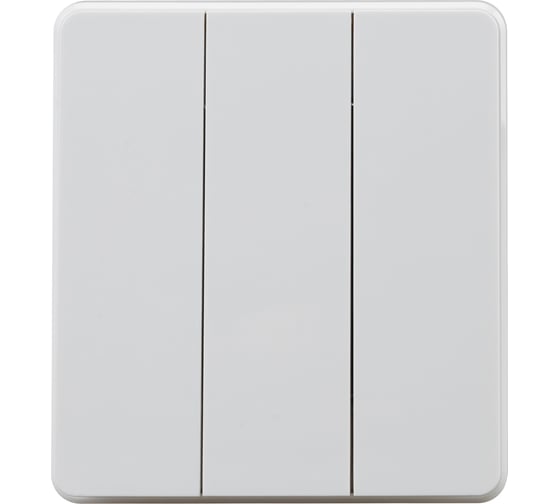 Механизм выключателя KRANZ ROUND 3-клавишный 10А с/у перламутр KR-78-0707-1