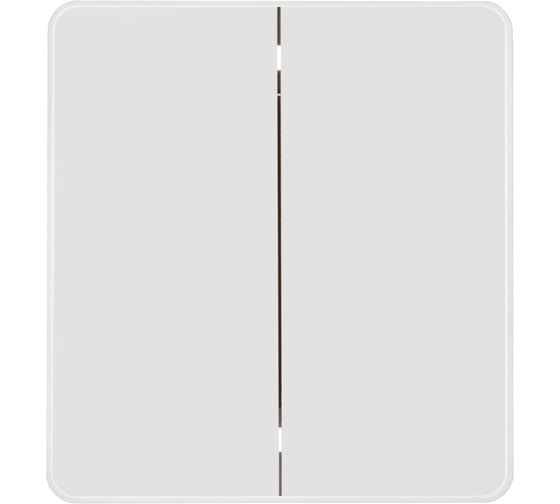 Механизм выключателя KRANZ ROUND 2-клавишный для жалюзи возвратный 10А с/у перламутр KR-78-0711-1