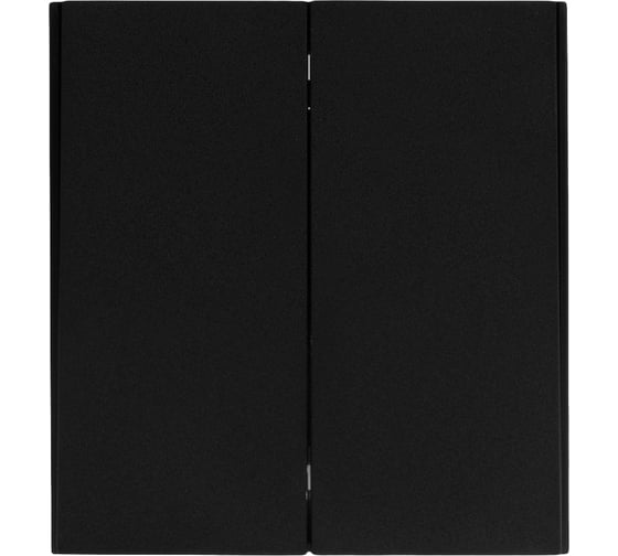 Механизм выключателя KRANZ STRONG 2-клавишный 10А с/у антрацит KR-78-0706-5