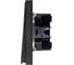 Механизм переключателя KRANZ STRONG 1-клавишный 10А с/у графит KR-78-0708-6 2