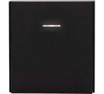 Механизм переключателя KRANZ STRONG 1-клавишный с подсветкой 10А с/у антрацит KR-78-0716-5