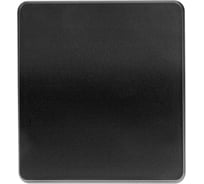 Механизм переключателя KRANZ ROUND 1-клавишный 10А с/у оникс KR-78-0708-3