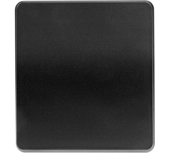 Механизм переключателя KRANZ ROUND 1-клавишный 10А с/у оникс KR-78-0708-3