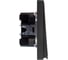 Механизм переключателя KRANZ STRONG 2-клавишный 10А с/у графит KR-78-0709-6 4