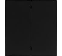 Механизм переключателя KRANZ STRONG 2-клавишный 10А с/у антрацит KR-78-0709-5