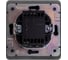 Механизм переключателя KRANZ ROUND 1-клавишный 10А с/у титан KR-78-0708-2 3