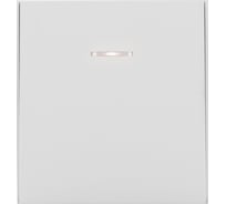 Механизм переключателя KRANZ STRONG 1-клавишный с подсветкой 10А с/у жемчуг KR-78-0716-4