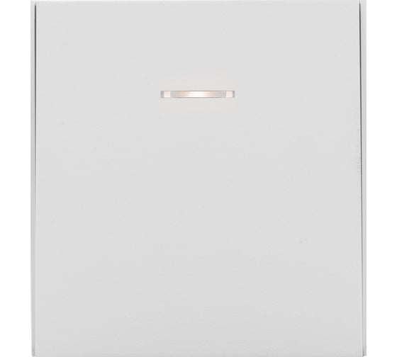 Механизм переключателя KRANZ STRONG 1-клавишный с подсветкой 10А с/у жемчуг KR-78-0716-4