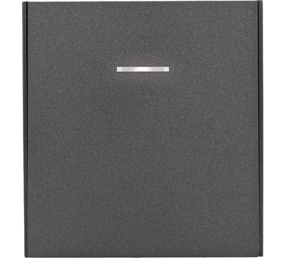 Механизм перекрестного переключателя KRANZ STRONG 1-клавишный с подсветкой 10А с/у графит KR-78-0718-6