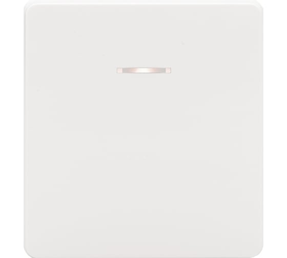 Механизм перекрестного переключателя KRANZ ROUND 1-клавишный с подсветкой 10А с/у перламутр KR-78-0718-1