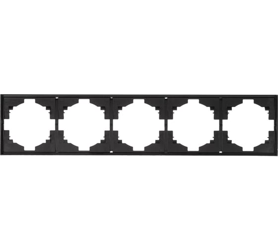 Рамка KRANZ STRONG 5-постовая антрацит KR-78-0755-5