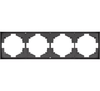 Рамка KRANZ STRONG 4-постовая графит KR-78-0754-6
