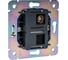 Механизм розетки KRANZ STRONG RJ45 категория 6 + TV антрацит KR-78-0722-5 6