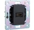Розетка HDMI KRANZ STRONG с/у антрацит KR-78-0730-5 6