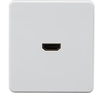 Розетка HDMI KRANZ ROUND с/у перламутр KR-78-0730-1