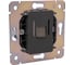 Розетка компьютерная RJ45 KRANZ STRONG категория 6 с/у графит KR-78-0724-6 6