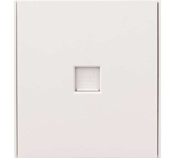 Розетка компьютерная RJ45 KRANZ STRONG категория 6 с/у жемчуг KR-78-0724-4