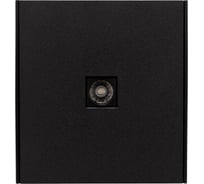 Механизм розетки KRANZ TV STRONG с/у антрацит KR-78-0723-5