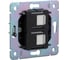Розетка двойная компьютерная RJ45 KRANZ STRONG категория 6 с/у жемчуг KR-78-0725-4 6