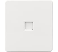 Розетка компьютерная RJ45 KRANZ ROUND категория 6 с/у перламутр KR-78-0724-1