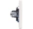 Механизм розетки KRANZ TV ROUND с/у перламутр KR-78-0723-1 4