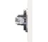 Механизм розетки KRANZ TV STRONG с/у жемчуг KR-78-0723-4 4