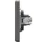 Механизм розетки KRANZ TV ROUND с/у титан KR-78-0723-2 2