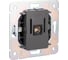 Механизм розетки KRANZ TV ROUND с/у оникс KR-78-0723-3 6