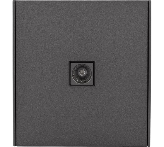 Механизм розетки KRANZ TV STRONG с/у графит KR-78-0723-6