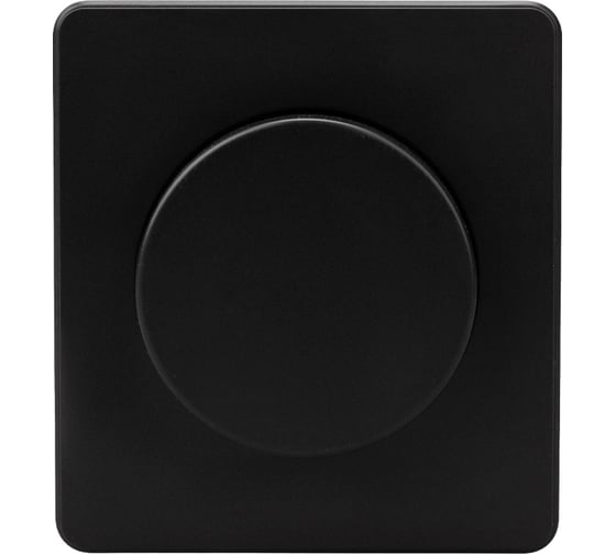 Светорегулятор KRANZ ROUND (диммер) 300Вт с/у оникс KR-78-0732-3