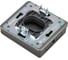 Вывод кабеля KRANZ ROUND титан KR-78-0736-2 3