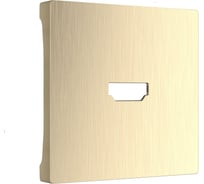 Накладка для розетки HDMI WERKEL W1196010 шампань рифленый a051433