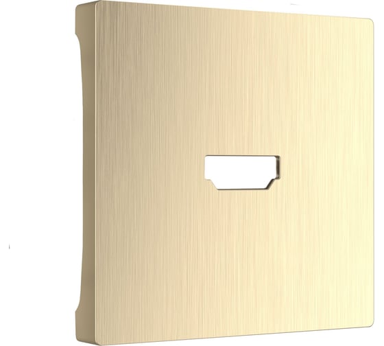 Накладка для розетки HDMI WERKEL W1196010 шампань рифленый a051433