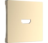 Накладка для розетки Werkel HDMI W1196011 шампань a050870