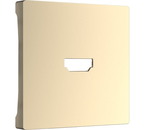 Накладка для розетки Werkel HDMI W1196011 шампань a050870