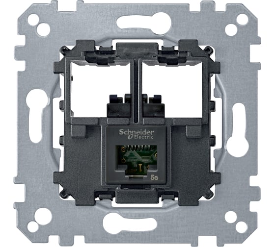 Коннектор Systeme Electric Merten Механизм RJ45 Cat5E UTP SE MTN4575-0001 1
