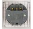 Механизм розетки 1-местной STEKKER защитные шторки, с заземлением 16А + USB + Type C, 250В, 20W, серия Мия, RST16-3119-08, пудровый жемчуг, 50482 5
