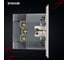Механизм розетки 1-местной STEKKER защитные шторки, с заземлением 16А + USB + Type C, 250В, 20W, серия Мия, RST16-3119-08, пудровый жемчуг, 50482 15