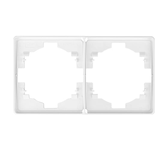 Рамка KRANZ ROUND 2-постовая, перламутр KR-78-0752-1