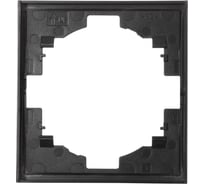 Рамка KRANZ STRONG 1-постовая, антрацит KR-78-0751-5