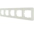 Рамка Lezard ASTI 5-ая горизонтальная, без вставки, крем 7081-0300-150 2
