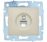 Механизм розетки компьютерной Lezard ASTI крем Сat 6 7081-0388-140 1