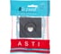 Механизм розетки компьютерной Lezard ASTI черный бархат Сat 6 7081-4288-140 3