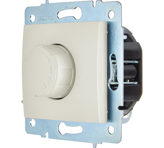 Механизм диммера Lezard ASTI 1000W жемчужно-белый перламутр 7081-3088-157