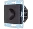 Механизм диммера Lezard ASTI 1000W чёрный бархат 7081-4288-157 2