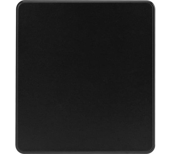 Заглушка KRANZ ROUND декоративная с суппортом оникс KR-78-0735-3