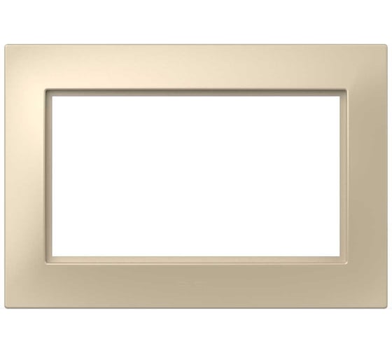 Рамка для двойной розетки без заземления ELBI Vega слоновая кость, 12 шт 510-012500-908
