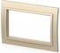 Рамка для двойной розетки без заземления ELBI Zena слоновая кость, 12 шт 608-012500-908 2