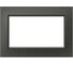 Рамка для двойной розетки с заземлением ELBI Vega дымчатый, 12 шт 510-011100-907 1