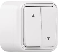 Выключатель для жалюзи EKF Бронто ОП, винтовые клеммы, белый BT1-SWW-25